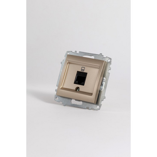 Розетка Ethernet RJ-45 без рамки Elbi Eleсtriс Zena Vega 609-011400-247