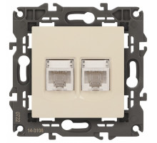 Розетка Ethernet RJ-45 без рамки Эра Эра Elegance 14-3108-02