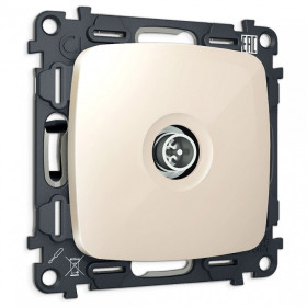 ТВ-розетка оконечная без рамки Ambrella Volt OMEGA MO313005