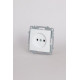 Розетка без заземления, без рамки Elbi Eleсtriс Zena Vega 609-015600-215