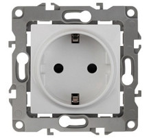 Розетка с заземлением, без рамки Эра Эра 12 12-2001-01
