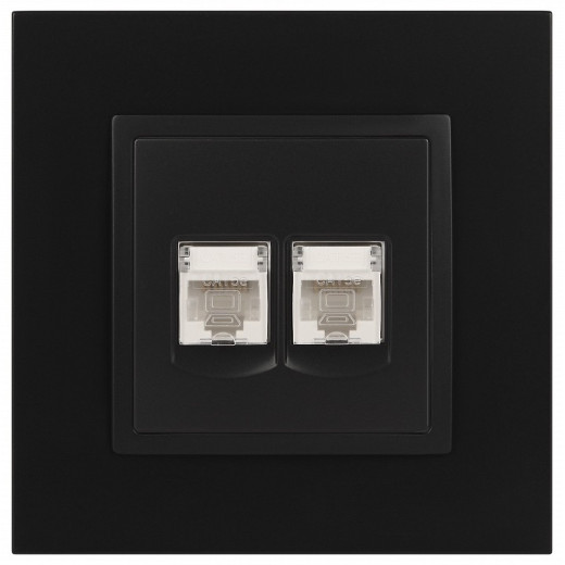 Розетка Ethernet RJ-45 без рамки Эра Эра Elegance 14-3108-05