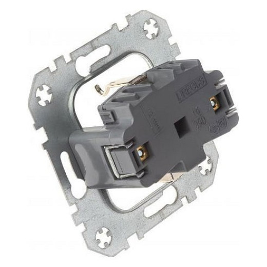 Розетка влагозащищенная с заземлением с крышкой, без рамки LIREGUS EPSILON 28-019