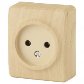 Розетка без заземления Эра Эра Эксперт 11-2201-11