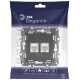 Розетка Ethernet RJ-45 без рамки Эра Эра Elegance 14-3108-05