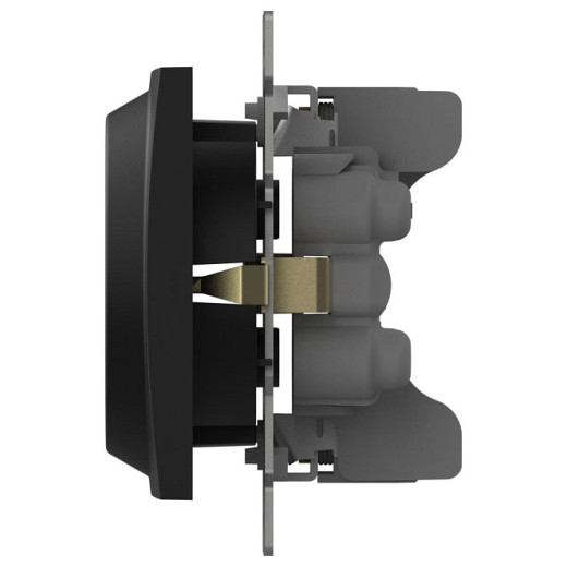 Розетка двойная с заземлением, без рамки Elbi Eleсtriс Zena Vega 609-014800-907