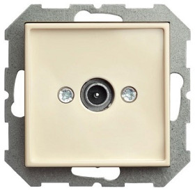 ТВ-розетка проходная без рамки LIREGUS EPSILON 28-075