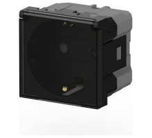 Розетка с заземлением с крышкой, без рамки Elbi Eleсtriс Moda Vox 611-044832-218