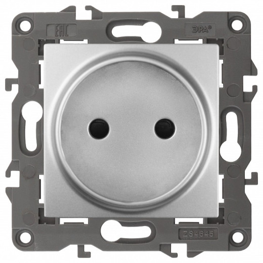 Розетка без заземления, без рамки Эра Эра Elegance 14-2105-03