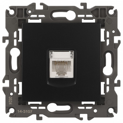 Розетка Ethernet RJ-45 без рамки Эра Эра Elegance 14-3107-05