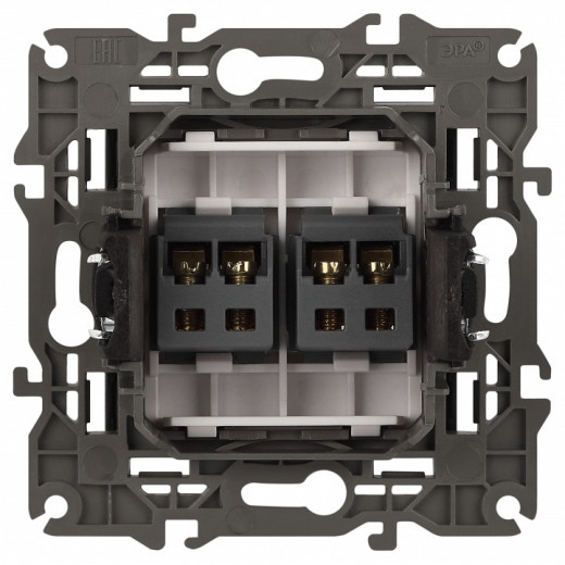 Розетка акустическая без рамки Эра Эра Elegance 14-3112-05