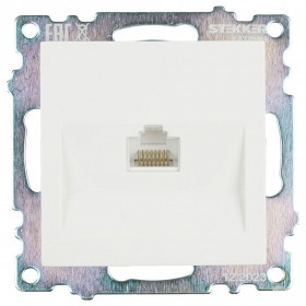 Розетка Ethernet RJ-45 без рамки Stekker Катрин 39305