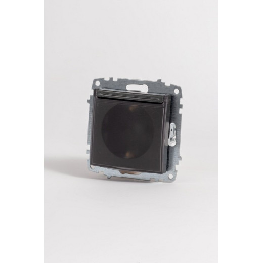 Розетка с заземлением с крышкой, без рамки Elbi Eleсtriс Zena Vega 609-011100-218