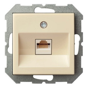 Розетка телефонная RJ-11 без рамки LIREGUS EPSILON 28-080