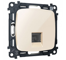 Розетка Ethernet RJ-45 и со шторками, без рамки Ambrella Volt OMEGA MO312005