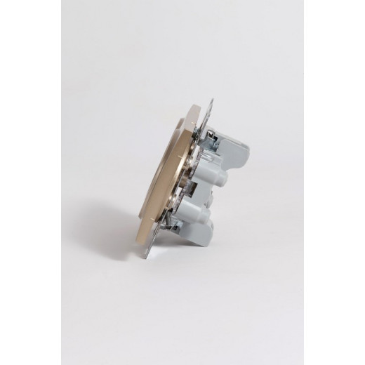 Розетка двойная без заземления, без рамки Elbi Eleсtriс Zena Vega 609-011400-908