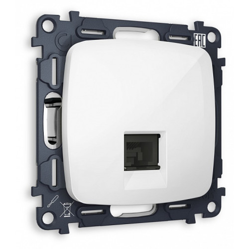 Розетка телефонная RJ-11 без рамки Ambrella Volt MO MO112030