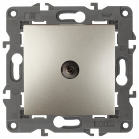 Механизм ТВ-розетки проходной Эра Эра Elegance 14-3102-04