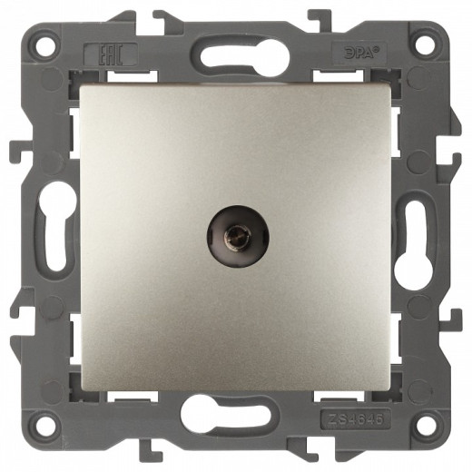 Механизм ТВ-розетки проходной Эра Эра Elegance 14-3102-04