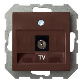 ТВ-розетка оконечная без рамки LIREGUS EPSILON 28-142
