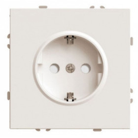 Розетка с заземлением и со шторкой, без рамки Stekker Эмили 49906