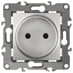 Розетка без заземления, без рамки Эра Эра 12 12-2105-03