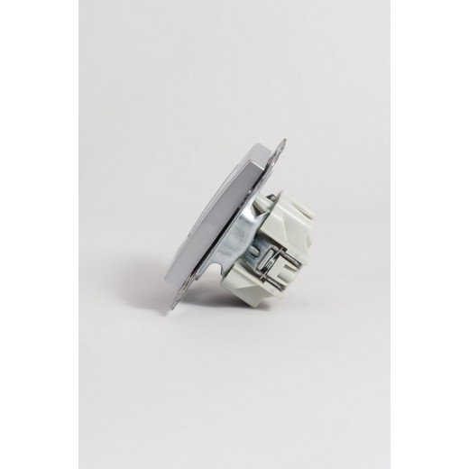 ТВ-розетка проходная без рамки Elbi Eleсtriс Zena Vega 609-011000-272