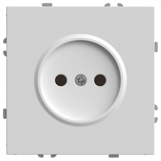 Розетка без заземления и со шторкой, без рамки Stekker Эмили 50234