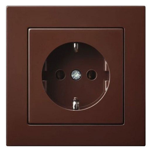 Розетка с заземлением, без рамки LIREGUS EPSILON 28-1362