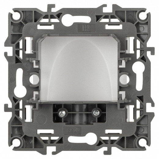 Розетка для вывод кабеля без рамки Эра Эра 12 12-6003-01М