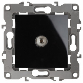 ТВ-розетка проходная без рамки Эра Эра 12 12-3102-06