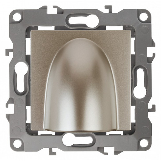 Розетка для вывод кабеля без рамки Эра Эра 12 12-6003-04