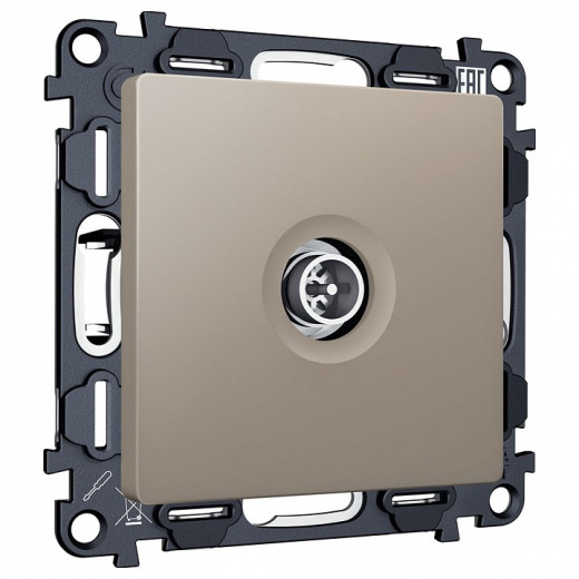 ТВ-розетка оконечная без рамки Ambrella Volt ALFA MA373005