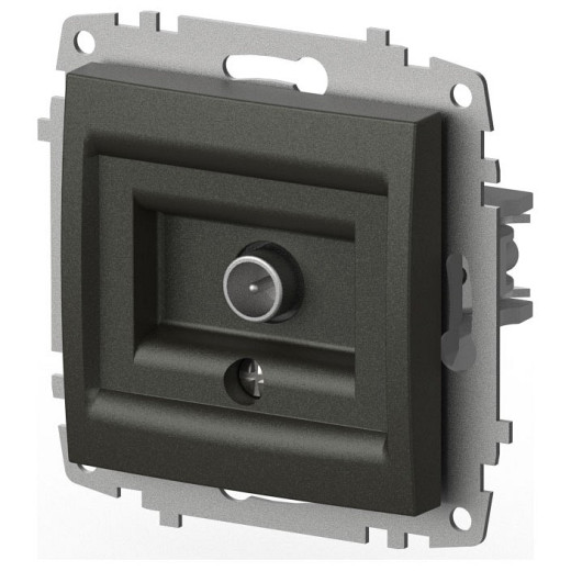 ТВ-розетка проходная без рамки Elbi Eleсtriс Zena Vega 609-011100-272