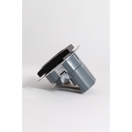 Розетка с заземлением и со шторкой и 2хUSB type A, без рамки Elbi Eleсtriс Zena Vega 609-014800-317