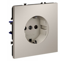 Розетка с заземлением, без рамки Voltum S70 VLS040103