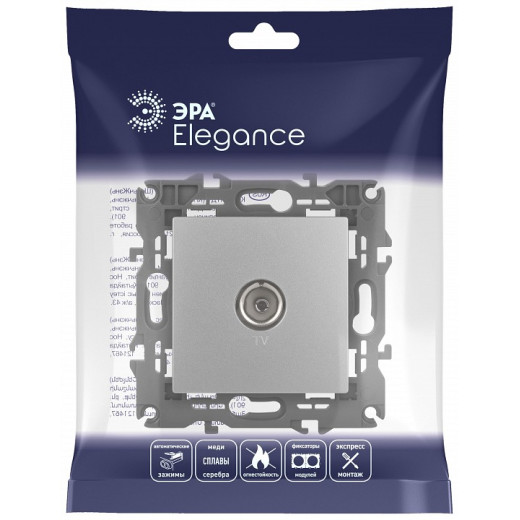 ТВ-розетка без рамки Эра Эра Elegance 14-3101-03