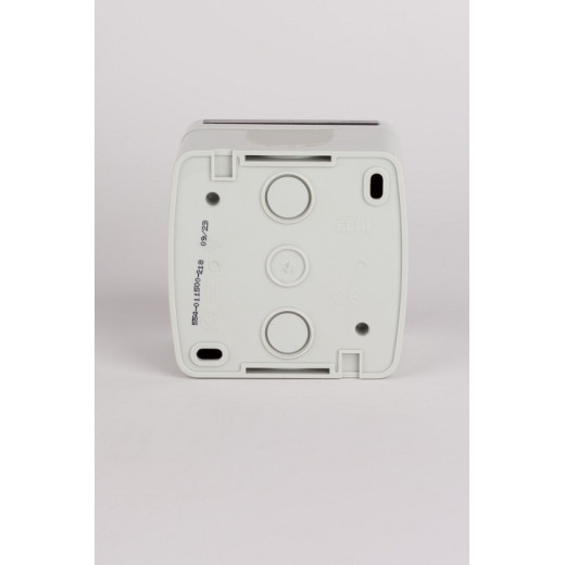 Розетка с заземлением с крышкой Elbi Eleсtriс Eva 554-011500-218