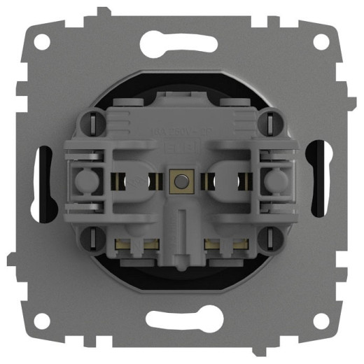 Розетка без заземления, без рамки Elbi Eleсtriс Jazz 607-014800-215