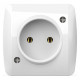 Розетка без заземления Elbi Eleсtriс Alsu 7 504-000200-215
