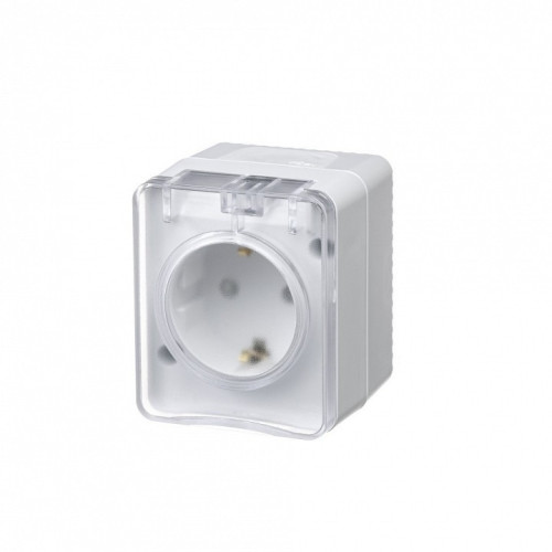 Розетка с заземлением и шторками Systeme Electric AtlasDesign ATN540145, SE ATN540145