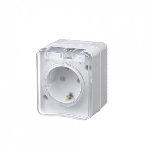 Розетка с заземлением и шторками Systeme Electric AtlasDesign ATN540145, SE ATN540145