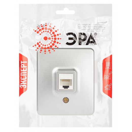 Розетка Ethernet RJ-45 Эра Эра Эксперт 11-3203-03