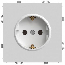 Розетка с заземлением и со шторкой, без рамки Stekker Эмили 50235