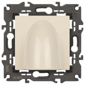 Розетка для вывод кабеля без рамки Эра Эра Elegance 14-6003-02