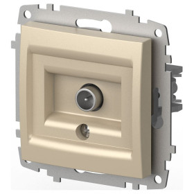 ТВ-розетка оконечная без рамки Elbi Eleсtriс Zena Vega 609-012500-273