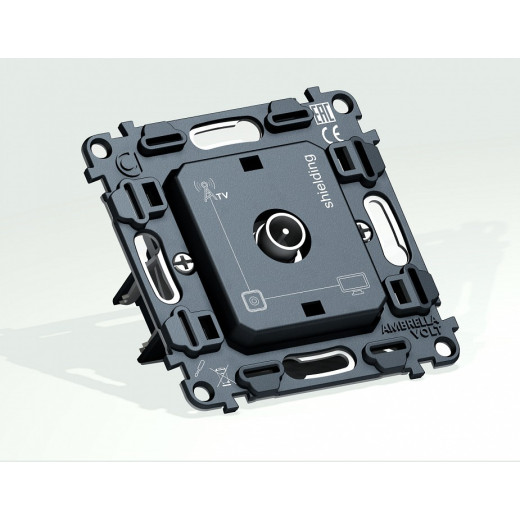 Механизм ТВ-розетки оконечная Ambrella Volt QUANT VM199