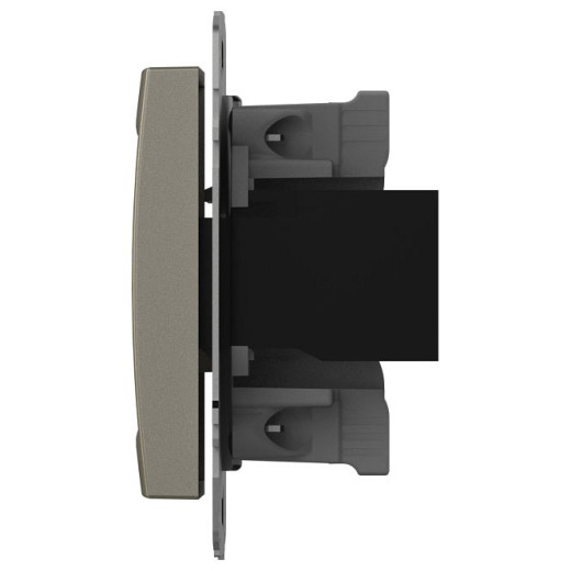 Розетка двойная Ethernet RJ-45 без рамки Elbi Eleсtriс Zena Vega 609-011400-248