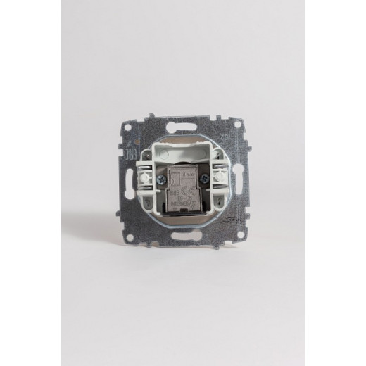 ТВ-розетка проходная без рамки Elbi Eleсtriс Zena Vega 609-010200-272