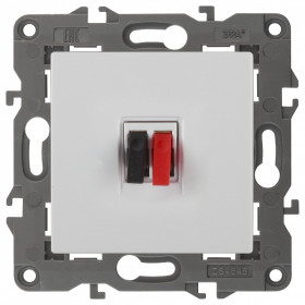 Розетка акустическая без рамки Эра Эра Elegance 14-3111-01